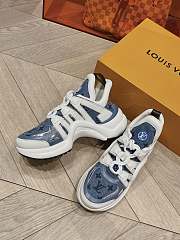 Fortok Louis Vuitton Archlight Sneaker Denim Blue - 2