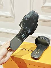 Fortok Louis Vuitton Classic Slippers Black - 6