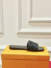 Fortok Louis Vuitton Classic Slippers Black - 5