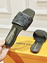 Fortok Louis Vuitton Classic Slippers Black - 3