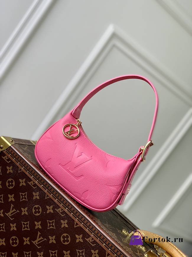 Fortok Louis Vuitton Mini Moon Bag Pink M82487 20.5x11x5cm - 1