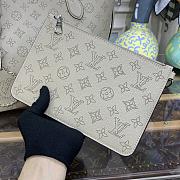 Fortok Louis Vuitton Blossom MM Bag Galet Beige M21851 30×27.5×16cm - 5