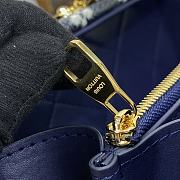 Fortok Louis Vuitton Petite Valise Bag Blue M20468 22.5x16x11cm - 6