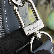 Fortok Louis Vuitton Weekend Tote NM Bag Denim M22537 43x34x17.5cm - 2