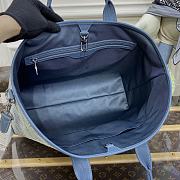 Fortok Louis Vuitton Weekend Tote NM Bag Denim M22537 43x34x17.5cm - 6