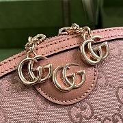 Fortok Gucci Pink Ophidia GG Small Shoulder Bag 23.5x19x8cm - 3