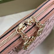 Fortok Gucci Pink Ophidia GG Small Shoulder Bag 23.5x19x8cm - 2