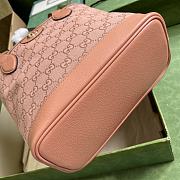 Fortok Gucci Pink Ophidia Double G Tote Bag 25x 22x 12cm - 2