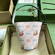 Fortok Gucci Kids Jetsons Print Bucket Bag 18.5x16.5x7.5cm - 1
