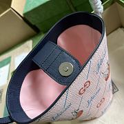 Fortok Gucci Kids Jetsons Print Bucket Bag 18.5x16.5x7.5cm - 3