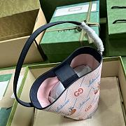 Fortok Gucci Kids Jetsons Print Bucket Bag 18.5x16.5x7.5cm - 4