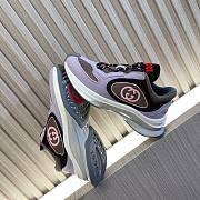Fortok Gucci Purple Run Suede Sneakers - 2