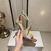 Fortok Jimmy Choo Multicolor High Heels  - 6