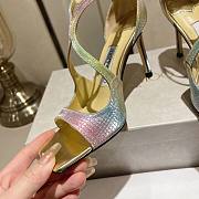 Fortok Jimmy Choo Multicolor High Heels  - 4