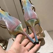 Fortok Jimmy Choo Multicolor High Heels  - 2