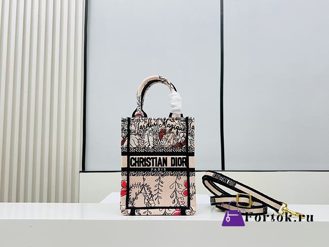 Fortok Dior Mini Book Tote Phone Bag No.5 - 1
