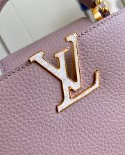 Fortok Louis Vuitton Capucines Mini Bag Light Pink 22x14x7.5cm - 5