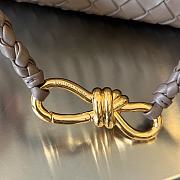 Fortok Bottega Veneta Small East West Andiamo Bag Taupe 29x18x10cm - 2