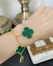 Fortok Van Cleef & Arpels Vintage Alhambra Bracelet 5 Motifs - 6