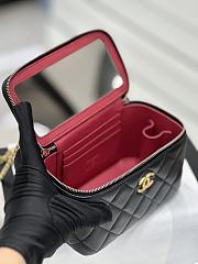 Fortok Chanel 23S Vanity Case Black 17cm - 5