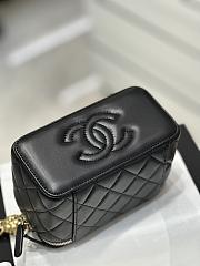 Fortok Chanel 23S Vanity Case Black 17cm - 3