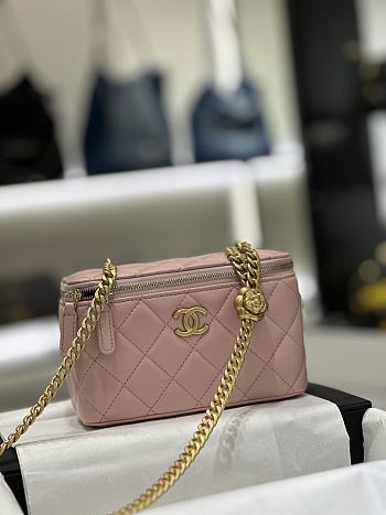 Fortok Chanel 23S Vanity Case Pink 17cm