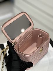 Fortok Chanel 23S Vanity Case Pink 17cm - 4