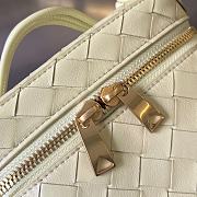 Fortok Bottega Veneta Mini Intrecciato Vanity Case Beige 18x12.5x8cm - 2