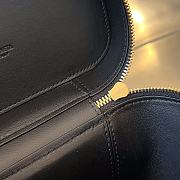 Fortok Bottega Veneta Mini Intrecciato Vanity Case Black 18x12.5x8cm - 5