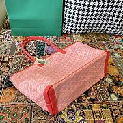 Fortok Goyard Artois Tote Bag Pink 30×14×25cm - 6