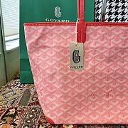 Fortok Goyard Artois Tote Bag Pink 30×14×25cm - 5