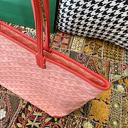Fortok Goyard Artois Tote Bag Pink 30×14×25cm - 2