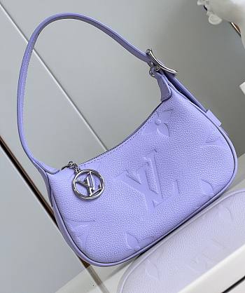 Fortok Louis Vuitton Mini Moon Bag Purple M82426 20.5x11x5cm