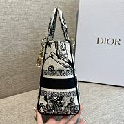 Fortok Dior Lady Bag Toile de Jouy Embroidery 20cm - 2