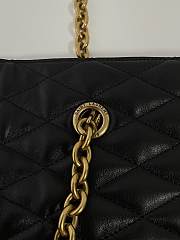 Fortok Saint Laurent Pochon Matelasse Bag in Black 42x36.5x1cm - 6