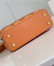 Fortok Louis Vuitton Capucines Mini Bag Saffron Yellow M22863 21x14x8cm - 4