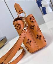 Fortok Louis Vuitton Capucines Mini Bag Saffron Yellow M22863 21x14x8cm - 5