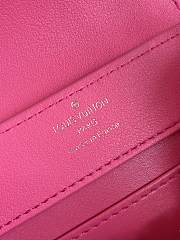 Fortok Louis Vuitton Capucines Mini Bag Pink M22863 21x14x8cm - 5