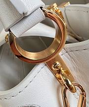 Fortok Louis Vuitton Capucines Mini Bag White M22863 21x14x8cm - 3