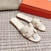 Fortok Hermes Oran Sandals Beige - 1