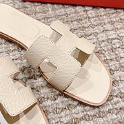 Fortok Hermes Oran Sandals Beige - 5