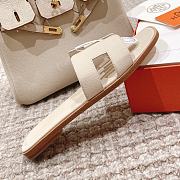 Fortok Hermes Oran Sandals Beige - 4