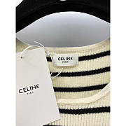 Fortok Celine Sports Knit Striped Sports Bra - 3