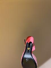Fortok Versace Pointed-Toed High Heels Pink - 2