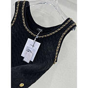 Fortok Chanel Tank Top Black  - 5