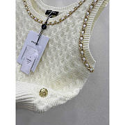 Fortok Chanel Tank Top White - 4