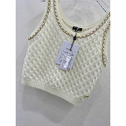 Fortok Chanel Tank Top White - 3