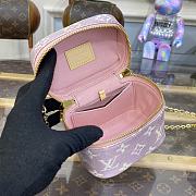 Fortok Louis Vuitton Micro Vanity Bag Pink M82527 11x10x8cm - 4