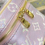 Fortok Louis Vuitton Micro Vanity Bag Pink M82527 11x10x8cm - 2