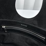 Fortok Balenciaga Mary Kate Tote Bag Black 18×9×26cm - 4